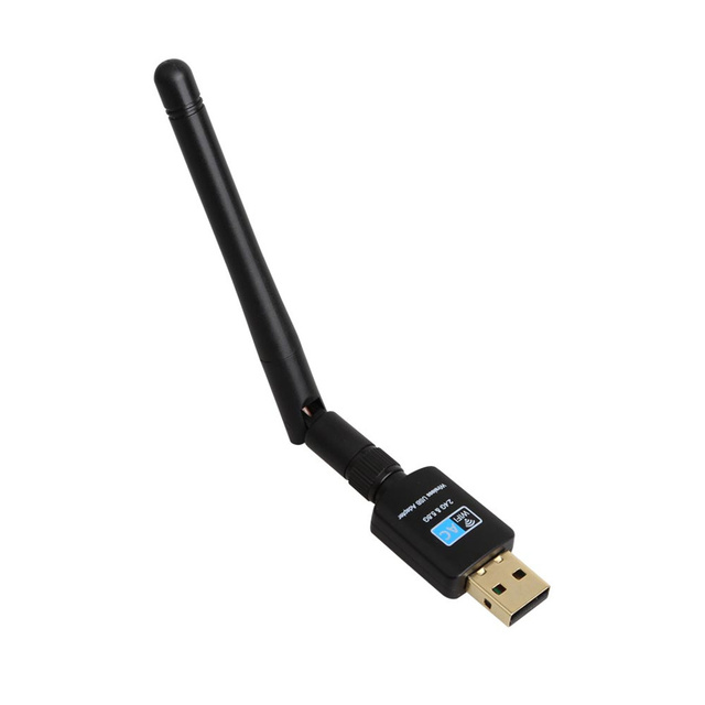 Adapter USB WiFi 600Mbps 2.4GHz + 5.8GHz - Bezprzewodowa karta sieciowa z szybką anteną - Wianko - 8