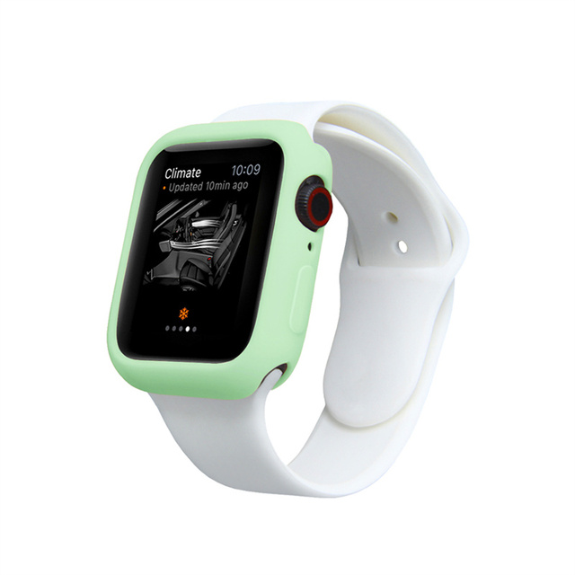 Miękki silikonowy futerał ochronny do zegarka Apple iWatch seria 45mm, 42mm, 38mm, 44mm i 40mm - Wianko - 7