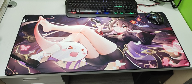 Podkładka pod mysz Genshin Impact XXL z motywem Anime dla komputerów i laptopów - Wianko - 11