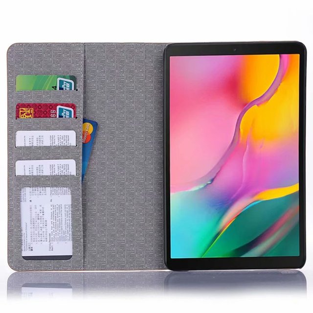 Pokrowiec na Tablet Samsung Galaxy Tab A8.0 P200 P205 2019 z s-pen - skórzany pokrowiec + długopis - Wianko - 11