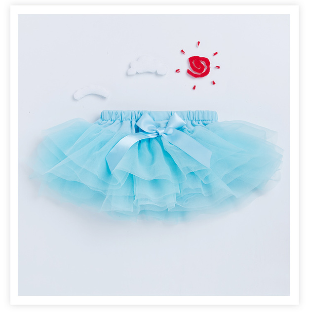 Spódnica balerinki dla dziewczynki Pettiskirt - puszysta spódnica baletowa Tutu - elegancka Party dla małej księżniczki - ubranie z tiulu - Wianko - 14