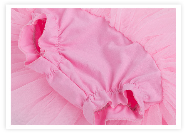 Spódnica balerinki dla dziewczynki Pettiskirt - puszysta spódnica baletowa Tutu - elegancka Party dla małej księżniczki - ubranie z tiulu - Wianko - 19