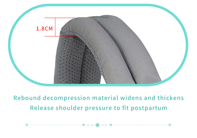 Nosidełko 360 ergonomiczne, oddychające, wykonane z organicznej bawełny - regulowane nosidełko dla dzieci w formie plecaka - Wianko - 15