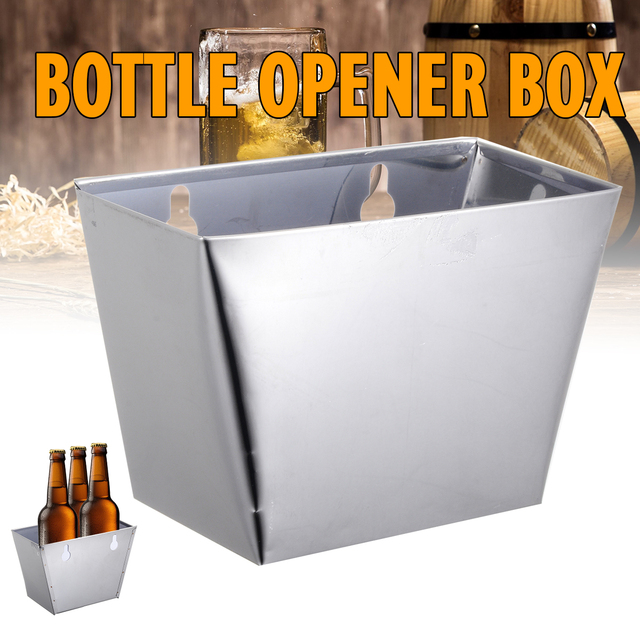 Butelka naścienna ze stali nierdzewnej do otwierania i przechowywania piwa w klubie/barze - Wianko - 1