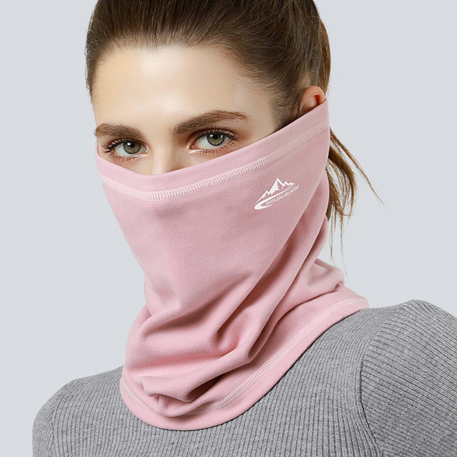Kominiarka szyi unisex Winter Warm - chustka, szalik, pyłoszczelna ochrona na sporty outdoorowe - Wianko - 2