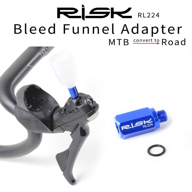 Adapter do odpowietrzania hamulca tarczowego Bleed dla Shimano R9120 ST-R9170 - narzędzie do naprawy roweru - Wianko - 5