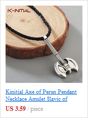 Naszyjnik Kinitial w stylu Vintage z krzyżem i naszyjnikiem w słowiańskim stylu paproci - ochrona przed chorobami - Wianko - 17