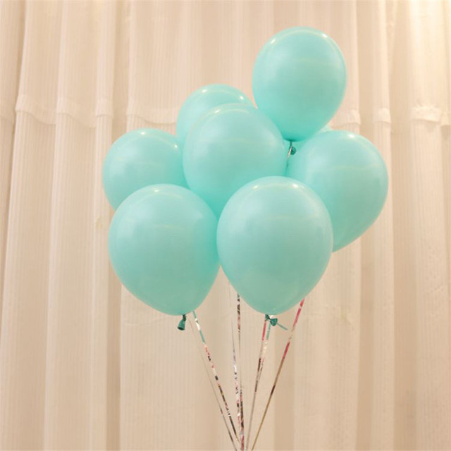 10 balonów lateksowych Tiffany ślub małżeństwo 10 Cal 2.2g Qixi walentynki dekoracja - Wianko - 12