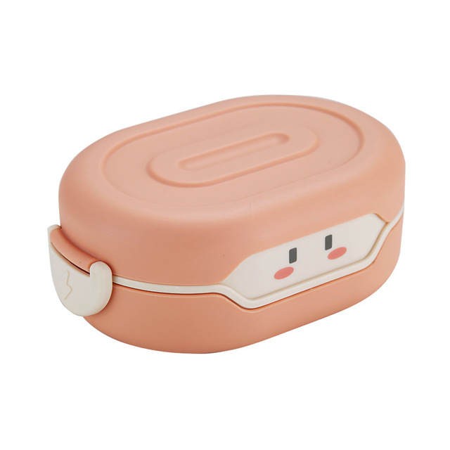 Pojemnik na Lunch Bento dla dzieci w stylu japońskim z podwójną izolacją i możliwością podgrzewania w mikrofalówce - Wianko - 10