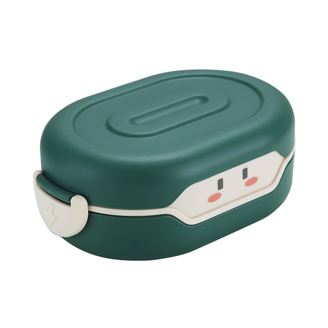 Pojemnik na Lunch Bento dla dzieci w stylu japońskim z podwójną izolacją i możliwością podgrzewania w mikrofalówce - Wianko - 11