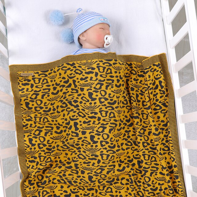 Koce dla dzieci dzianinowe owijka dla noworodka koperta Bebes kosz na niemowlę, rozmiar 100*80cm - Wianko - 5