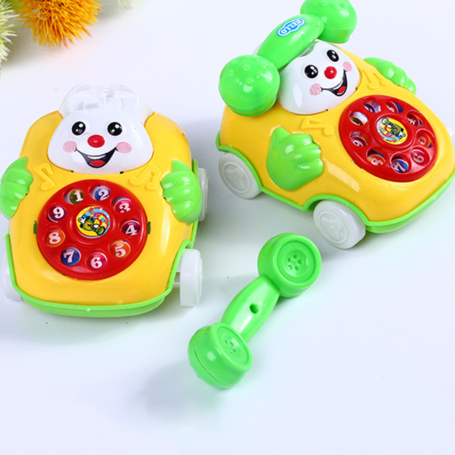 Kreatywny symulacja pojazdu dla dzieci - zabawka telefoniczna w kształcie samochodu z muzyką i uśmiechem - zabawy i prezenty - Wianko - 9