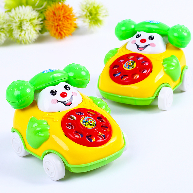 Kreatywny symulacja pojazdu dla dzieci - zabawka telefoniczna w kształcie samochodu z muzyką i uśmiechem - zabawy i prezenty - Wianko - 12