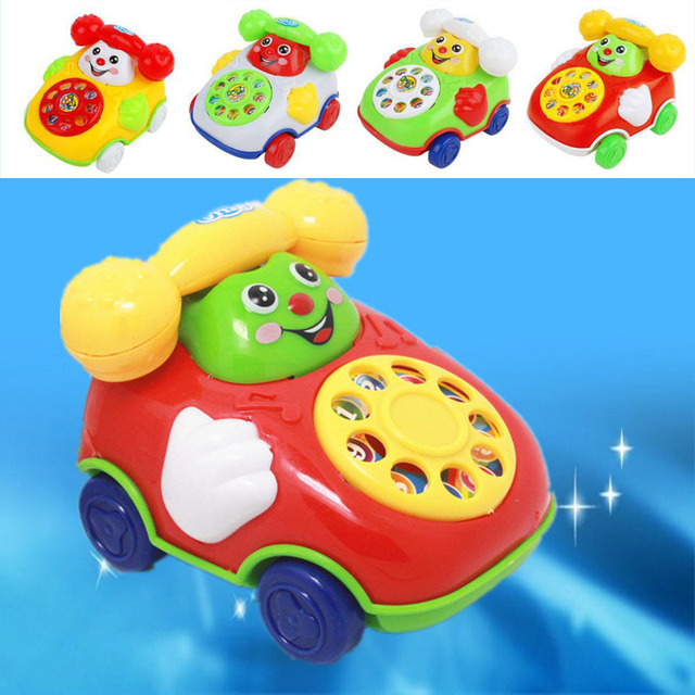 Kreatywny symulacja pojazdu dla dzieci - zabawka telefoniczna w kształcie samochodu z muzyką i uśmiechem - zabawy i prezenty - Wianko - 10