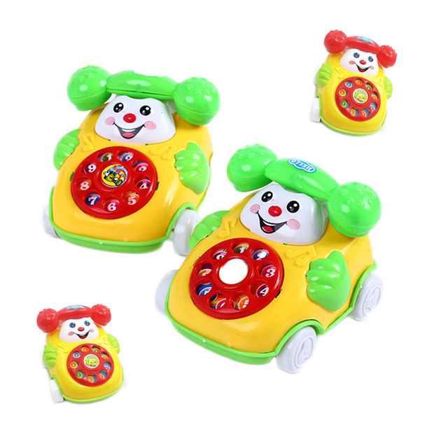 Kreatywny symulacja pojazdu dla dzieci - zabawka telefoniczna w kształcie samochodu z muzyką i uśmiechem - zabawy i prezenty - Wianko - 11