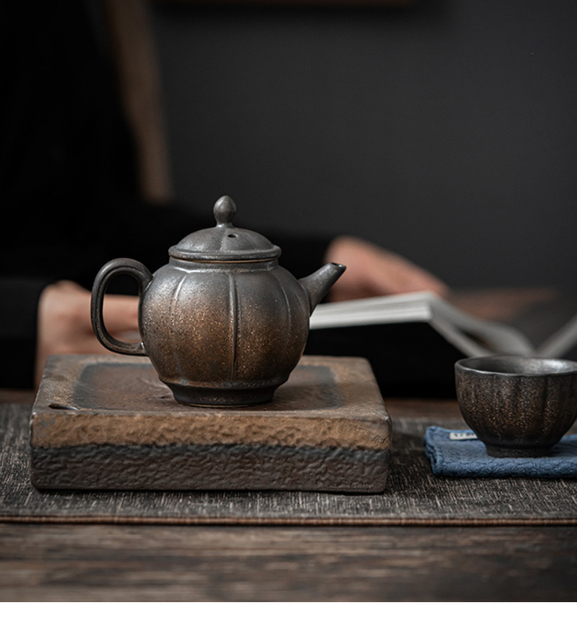 Ceramiczny dzbanek do herbaty Kungfu Xishi Pot - 220ml, antyk, mały, pojedynczy, zaparzacz - Wianko - 14