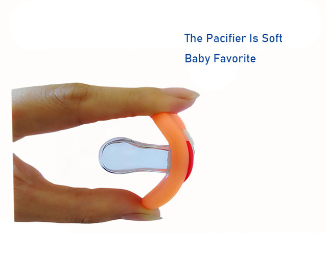 Smoczek ortodontyczny na żarty dla niemowląt - silikonowy, spersonalizowany z imieniem, Baby Shower - Wianko - 3