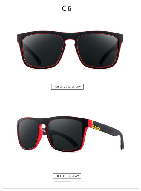 Wędkarskie okulary przeciwsłoneczne klasyczne 7 kolorów, spolaryzowane, luksusowe, męskie - Wianko - 24