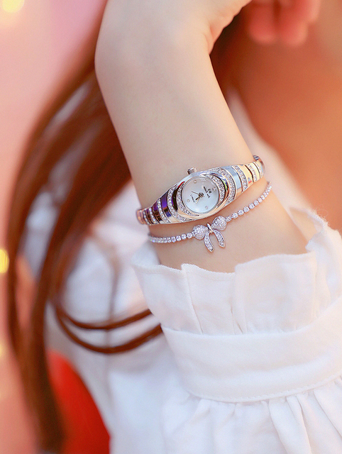Luksusowy zegarek damski marki Casual z różowym złotym paskiem - kwarcowy, mały rozmiar - Wianko - 6