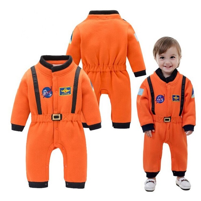 Kombinezon astronauty dla niemowląt i małych chłopców - przebranie Halloween, Boże Narodzenie, urodziny, Cosplay - Wianko - 2