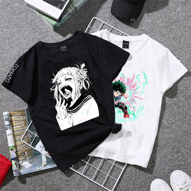 My Hero Academia żelazko na aplikacje transferowe dla dzieci - DIY szalona dziewczyna T-shirtowy zestaw transferowy - Wianko - 2