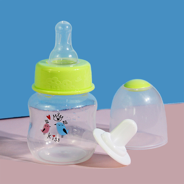 60mL Butelka do karmienia niemowląt noworodków z ustnikiem do picia wody - losowy kolor - Wianko - 4