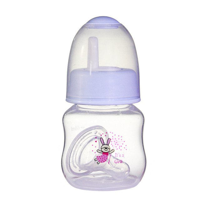 60mL Butelka do karmienia niemowląt noworodków z ustnikiem do picia wody - losowy kolor - Wianko - 5