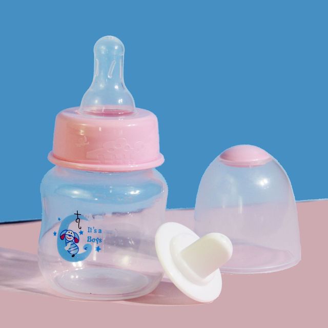 60mL Butelka do karmienia niemowląt noworodków z ustnikiem do picia wody - losowy kolor - Wianko - 2