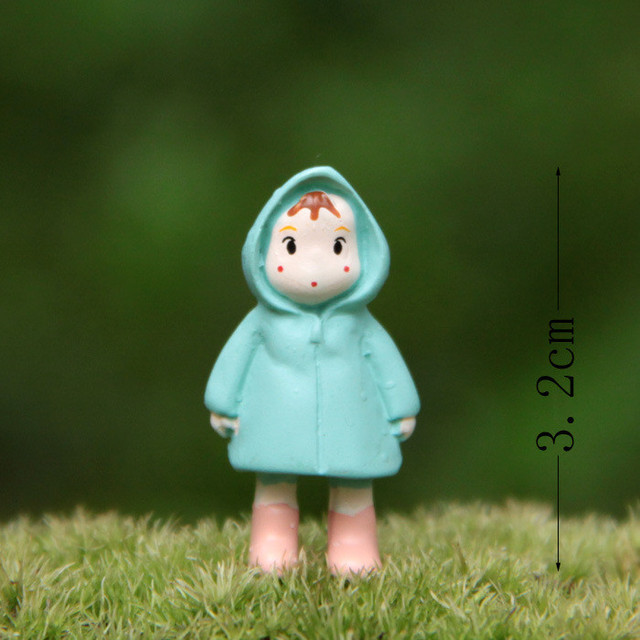 Nowy zestaw 3 sztuk mini figurki Totoro - wzrost 3-5 cm, prezent na Boże Narodzenie (lm13) - Wianko - 8