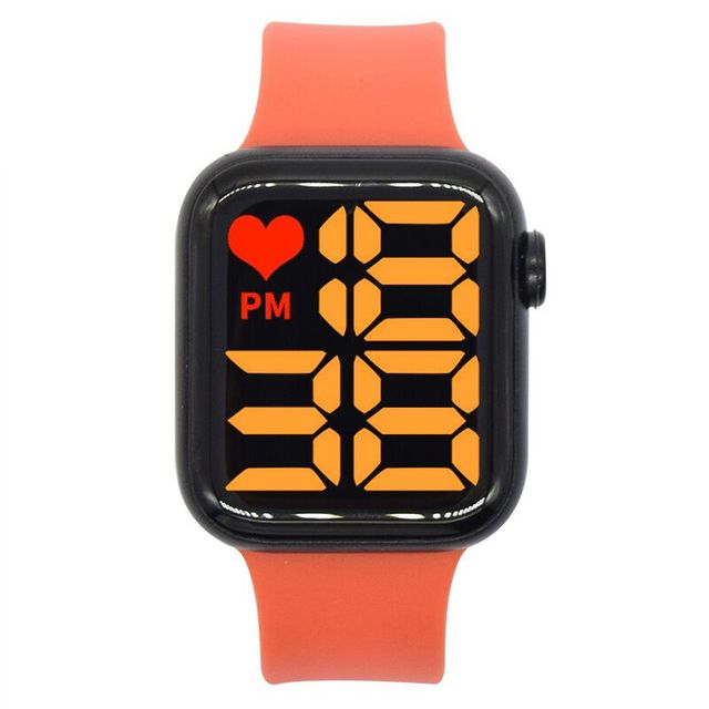 Młoda moda 2021: Wodoodporny, elektroniczny zegarek damski/gumowy zegarek męski w nowym stylu - Wianko - 16