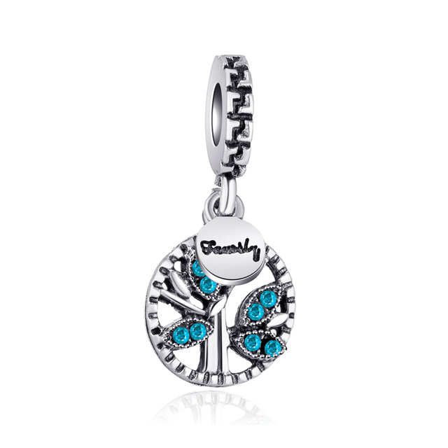 Biużuteria kryształowe drzewo z koralikami do bransoletek Pandora dla kobiet - Wianko - 9