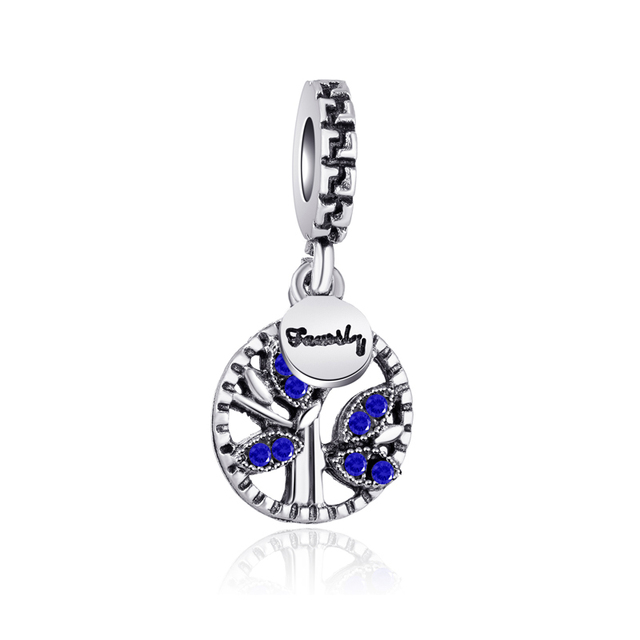 Biużuteria kryształowe drzewo z koralikami do bransoletek Pandora dla kobiet - Wianko - 11