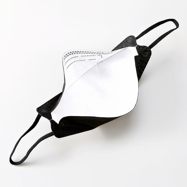 Maska ochronna tkaniny dorosła, oddychająca, zmywalna, wielokrotnego użytku - 10/20/50/100 sztuk - Wianko - 2