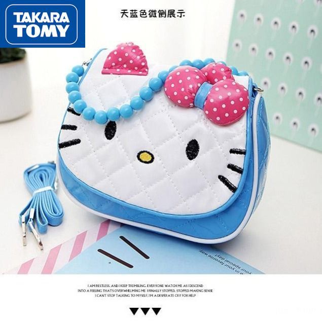 Torba na ramię Hello Kitty dla dzieci TAKARA TOMY Fashion - prosta i wygodna - Wianko - 4