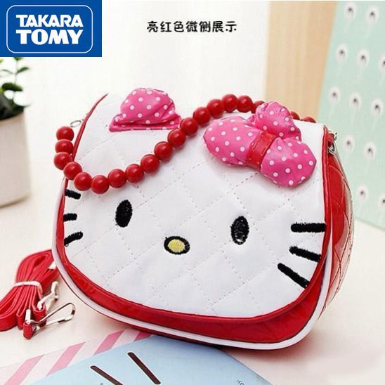 Torba na ramię Hello Kitty dla dzieci TAKARA TOMY Fashion - prosta i wygodna - Wianko - 6