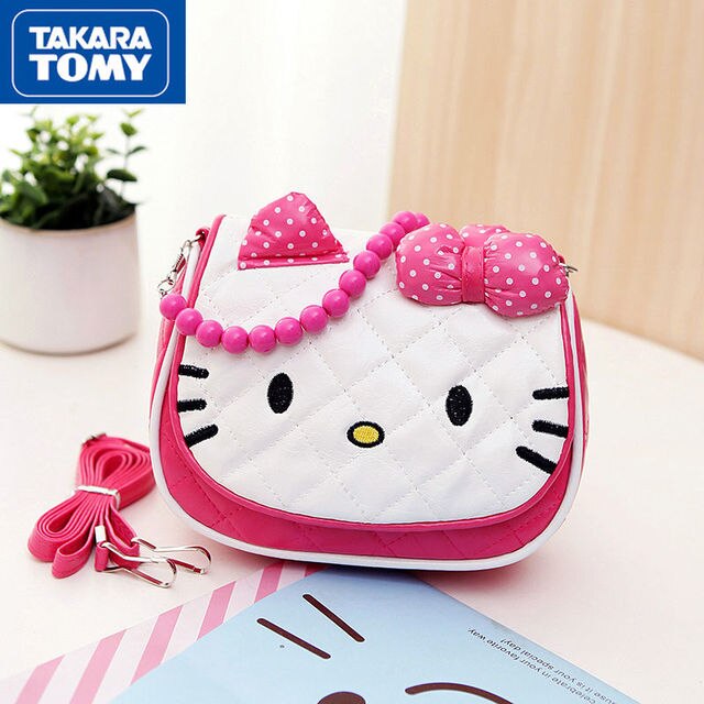 Torba na ramię Hello Kitty dla dzieci TAKARA TOMY Fashion - prosta i wygodna - Wianko - 2