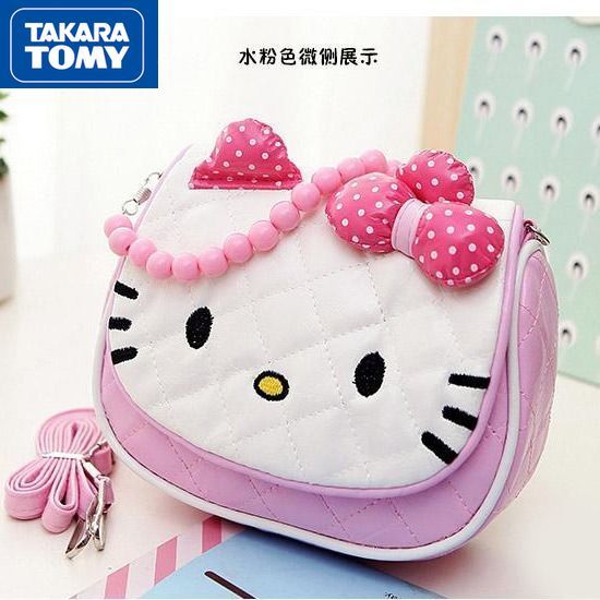 Torba na ramię Hello Kitty dla dzieci TAKARA TOMY Fashion - prosta i wygodna - Wianko - 3