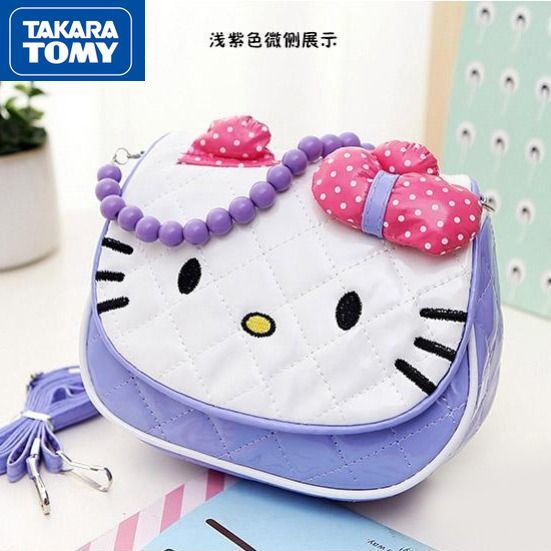 Torba na ramię Hello Kitty dla dzieci TAKARA TOMY Fashion - prosta i wygodna - Wianko - 5
