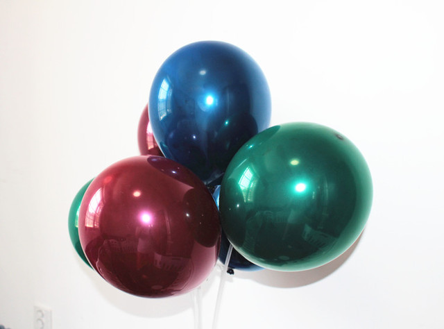 10 lateksowych balonów Globos SL330 dla dzieci - dekoracja ślubna, urodziny, nadmuchiwane piłki Palloncini B100 - Wianko - 2