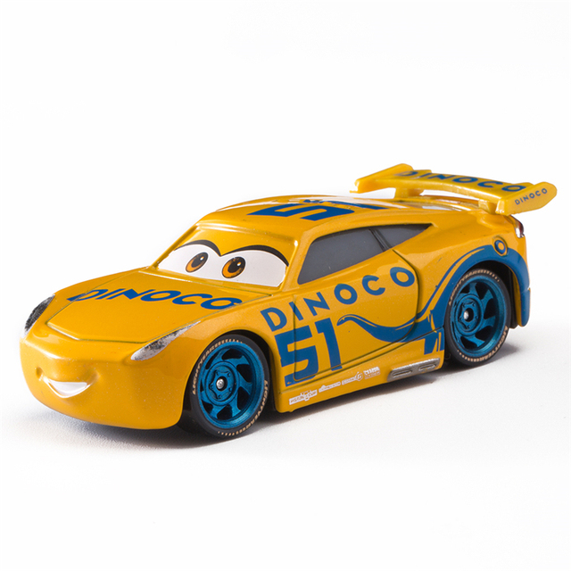 Samochód Pixar 3 płomień DJ Zygzak McQueen - odlewniczy, metalowy model dziecka chłopca - Wianko - 39
