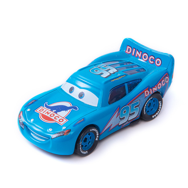 Samochód Pixar 3 płomień DJ Zygzak McQueen - odlewniczy, metalowy model dziecka chłopca - Wianko - 18
