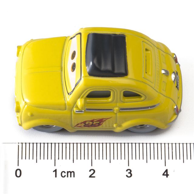 Samochód Pixar 3 płomień DJ Zygzak McQueen - odlewniczy, metalowy model dziecka chłopca - Wianko - 98