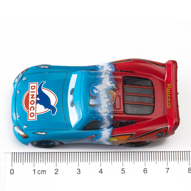 Samochód Pixar 3 płomień DJ Zygzak McQueen - odlewniczy, metalowy model dziecka chłopca - Wianko - 29