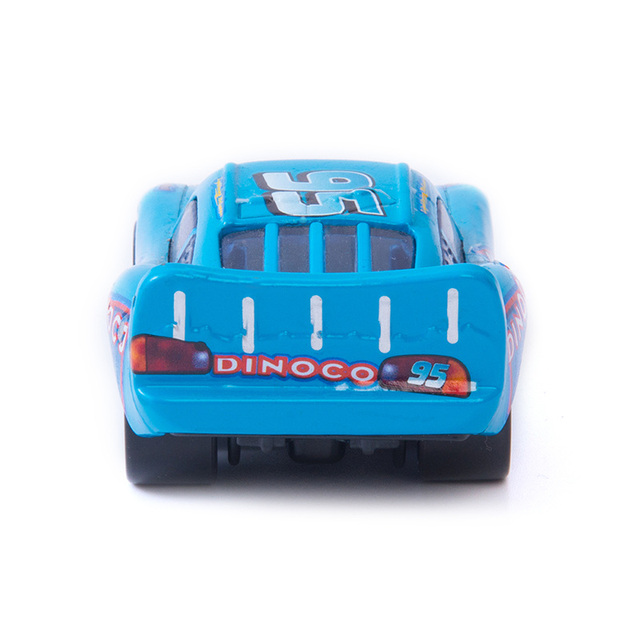 Samochód Pixar 3 płomień DJ Zygzak McQueen - odlewniczy, metalowy model dziecka chłopca - Wianko - 19