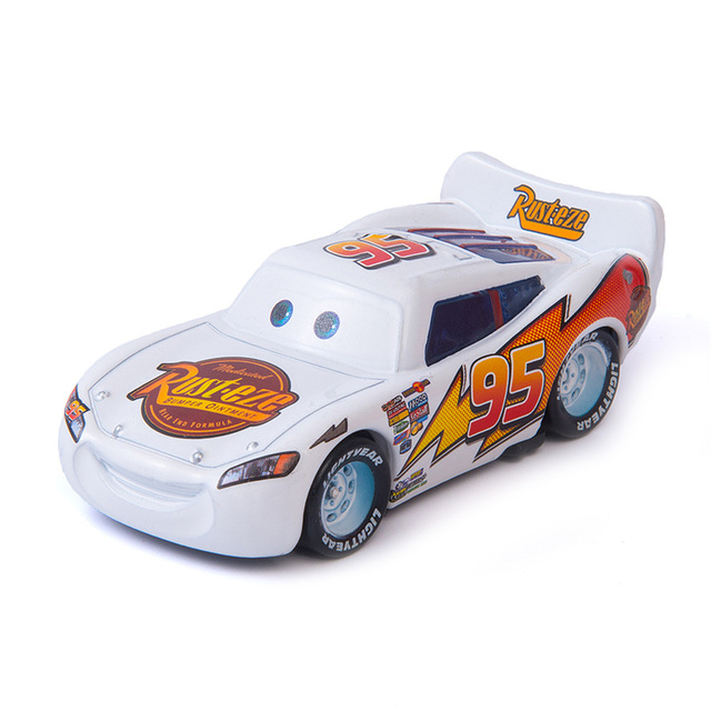 Samochód Pixar 3 płomień DJ Zygzak McQueen - odlewniczy, metalowy model dziecka chłopca - Wianko - 24