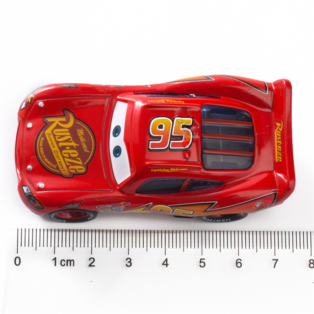 Samochód Pixar 3 płomień DJ Zygzak McQueen - odlewniczy, metalowy model dziecka chłopca - Wianko - 32
