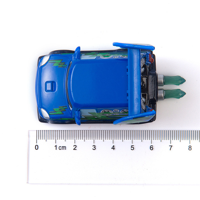 Samochód Pixar 3 płomień DJ Zygzak McQueen - odlewniczy, metalowy model dziecka chłopca - Wianko - 5