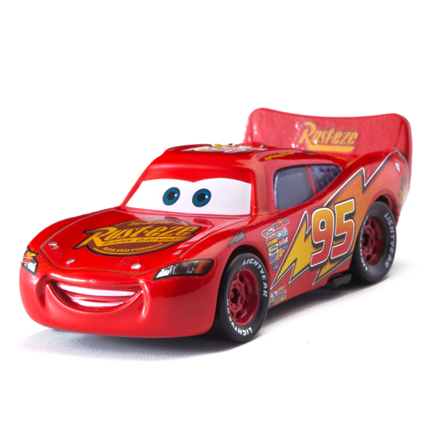 Samochód Pixar 3 płomień DJ Zygzak McQueen - odlewniczy, metalowy model dziecka chłopca - Wianko - 30