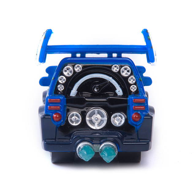Samochód Pixar 3 płomień DJ Zygzak McQueen - odlewniczy, metalowy model dziecka chłopca - Wianko - 3