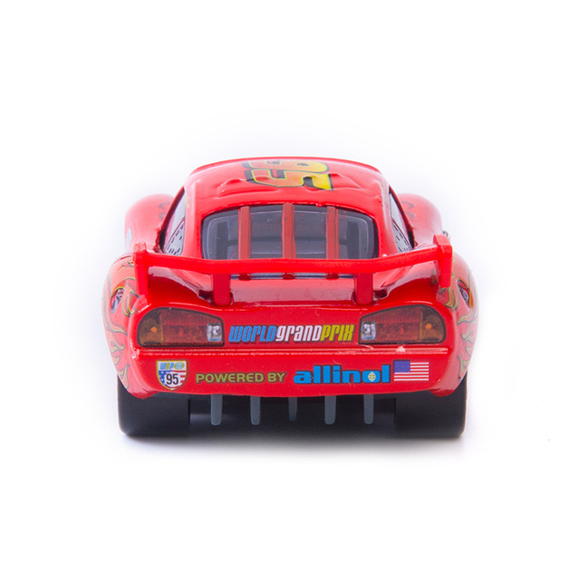 Samochód Pixar 3 płomień DJ Zygzak McQueen - odlewniczy, metalowy model dziecka chłopca - Wianko - 10
